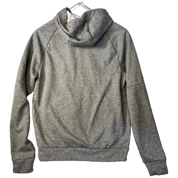 NIKE Sweatshirt Mens Small Gray Therma Fit Pullover Hoodie Athletic DQ4834-063 - Picture 4 of 14